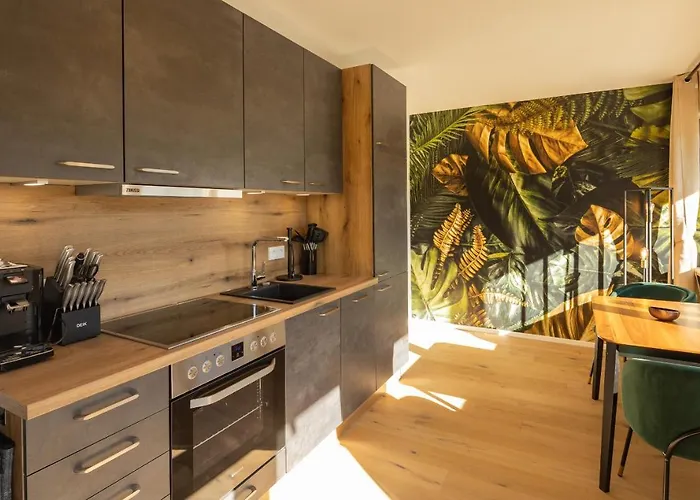 Daire Sweethome - Luxus Pur - Kueche, Balkon, Wifi